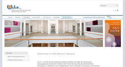 Desktop Screenshot of mvz-mol.de